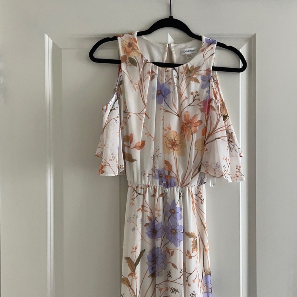 Calvin Klein Maxi Floral Dress